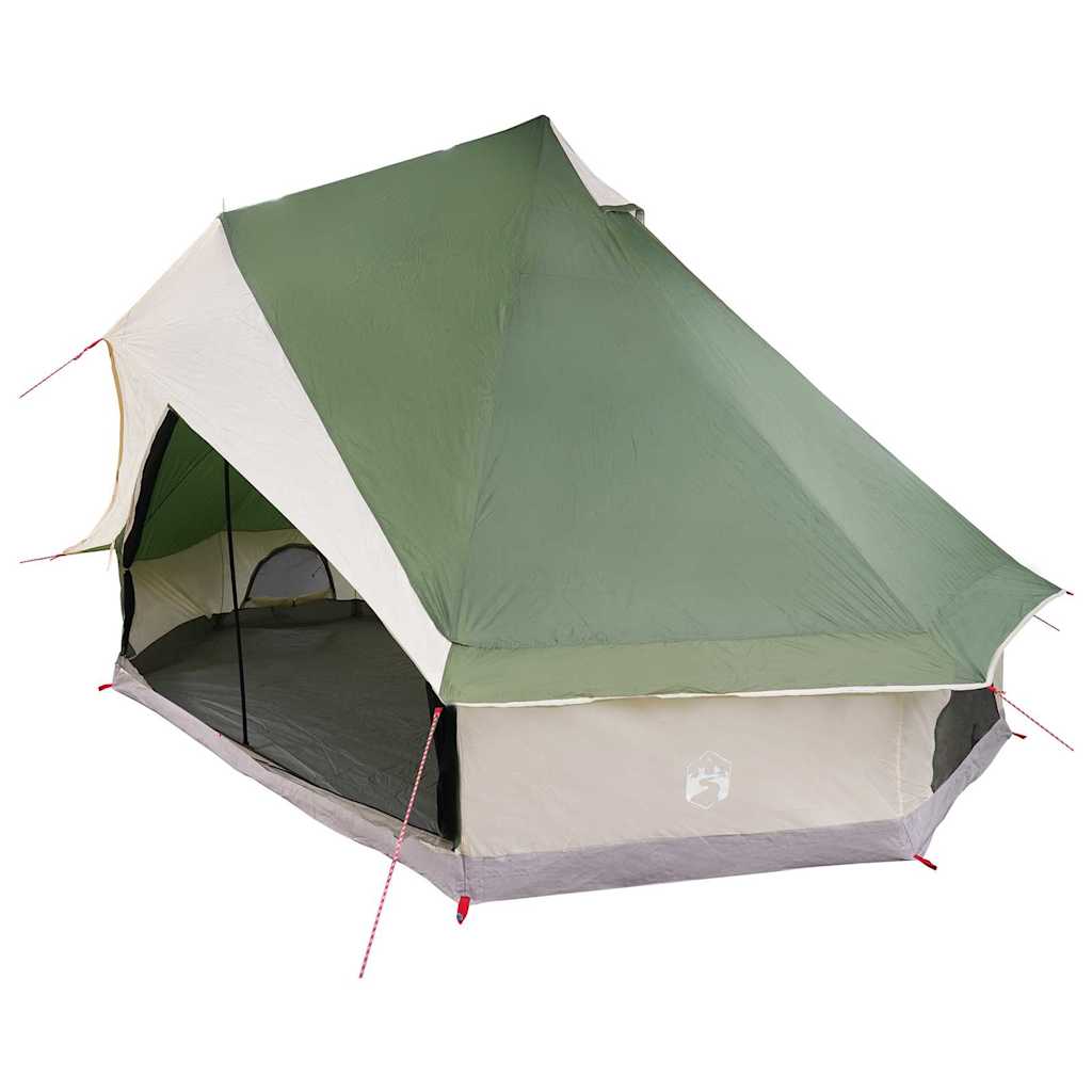 Šeimos Tipi Šlikas su stogu Žalia, beige 400 x 346 x 250 cm