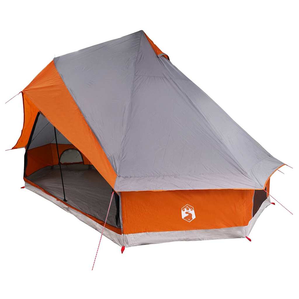 Šeimos Tipi Šlikas su stogu Pilka, Oranžinė 400 x 346 x 250 cm