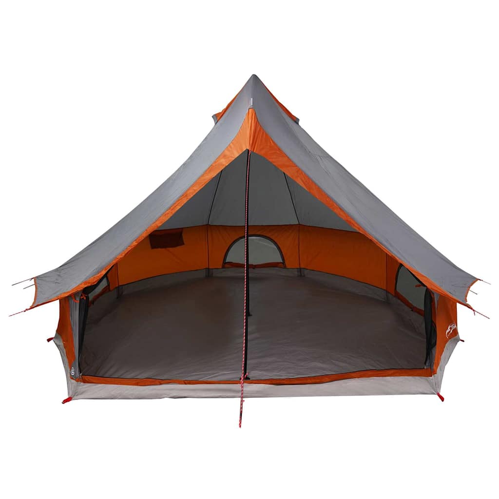 Šeimos Tipi Šlikas su stogu Pilka, Oranžinė 400 x 346 x 250 cm