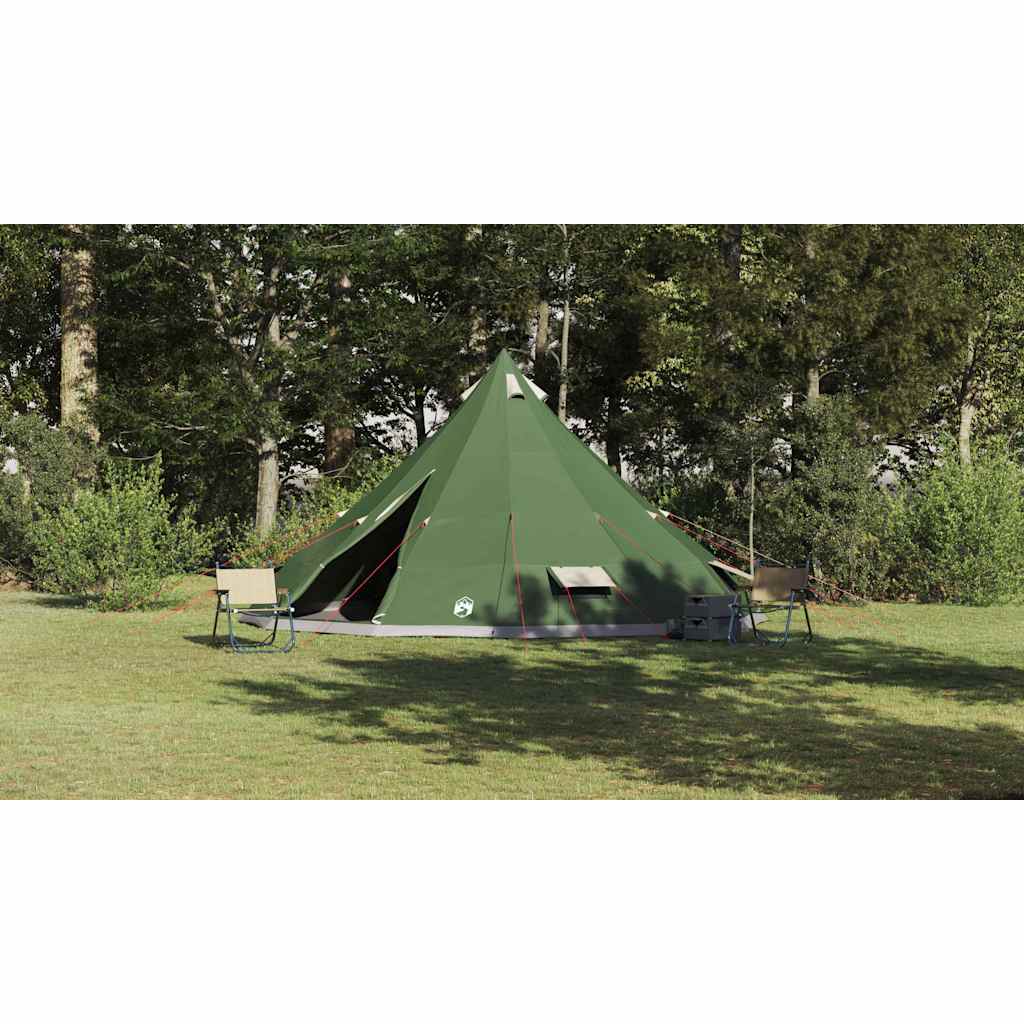 Šeimos Tipi Šlikas su stogu Žalia 560 x 560 x 300 cm
