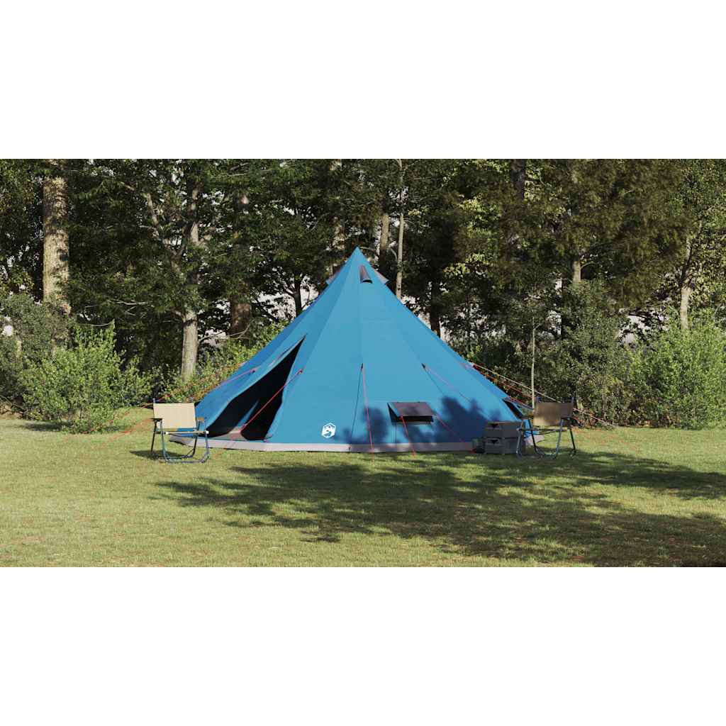 Šeimos Tipi Šlikas su stogu Mėlyna, pilka 560 x 560 x 300 cm