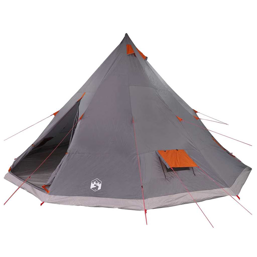 Šeimos Tipi Šlikas su stogu Pilka, Oranžinė 560 x 560 x 300 cm