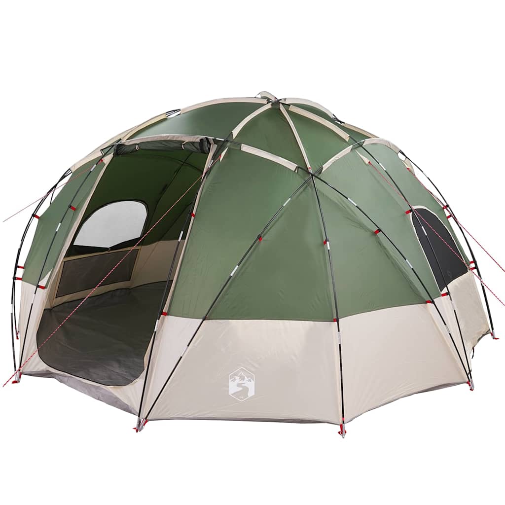 Kempinga telts ar jumtu Zaļa 475 x 475 x 235 cm Poliesters
