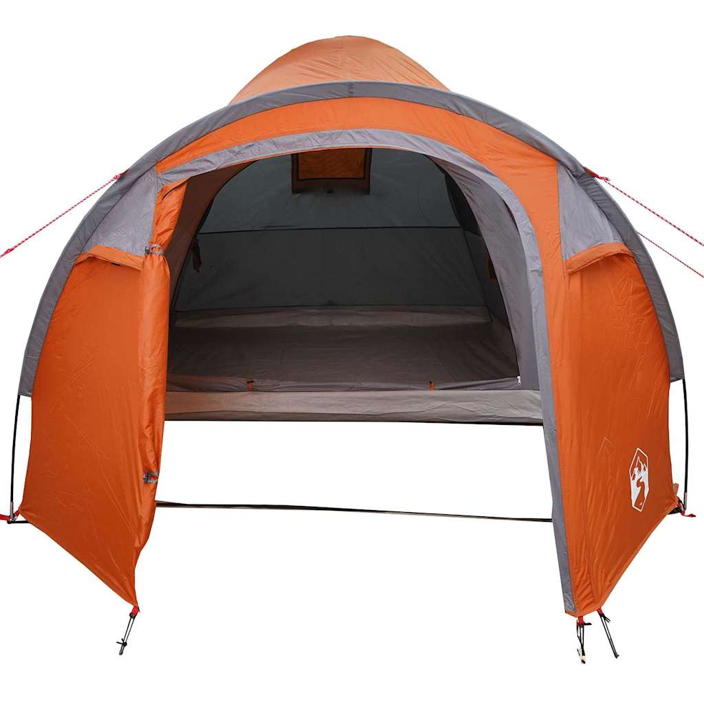 Kupolveida telts Cita Pelēka un oranža 384 x 254 x 170 cm