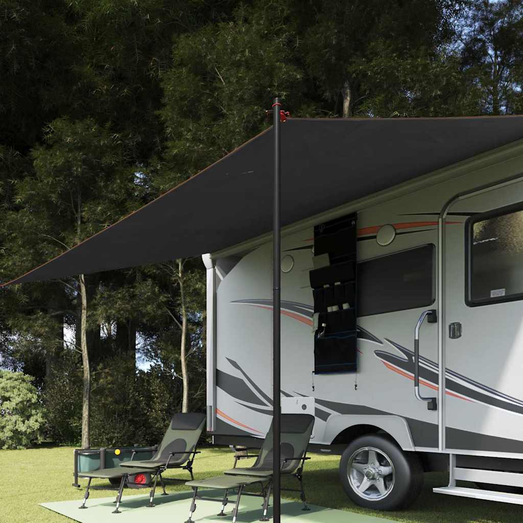 Waterproof Tarpaulin with Roof Grey and Orange