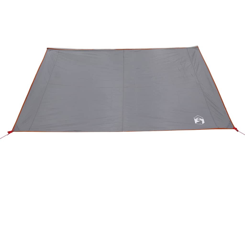 Waterproof Tarpaulin with Roof Grey and Orange