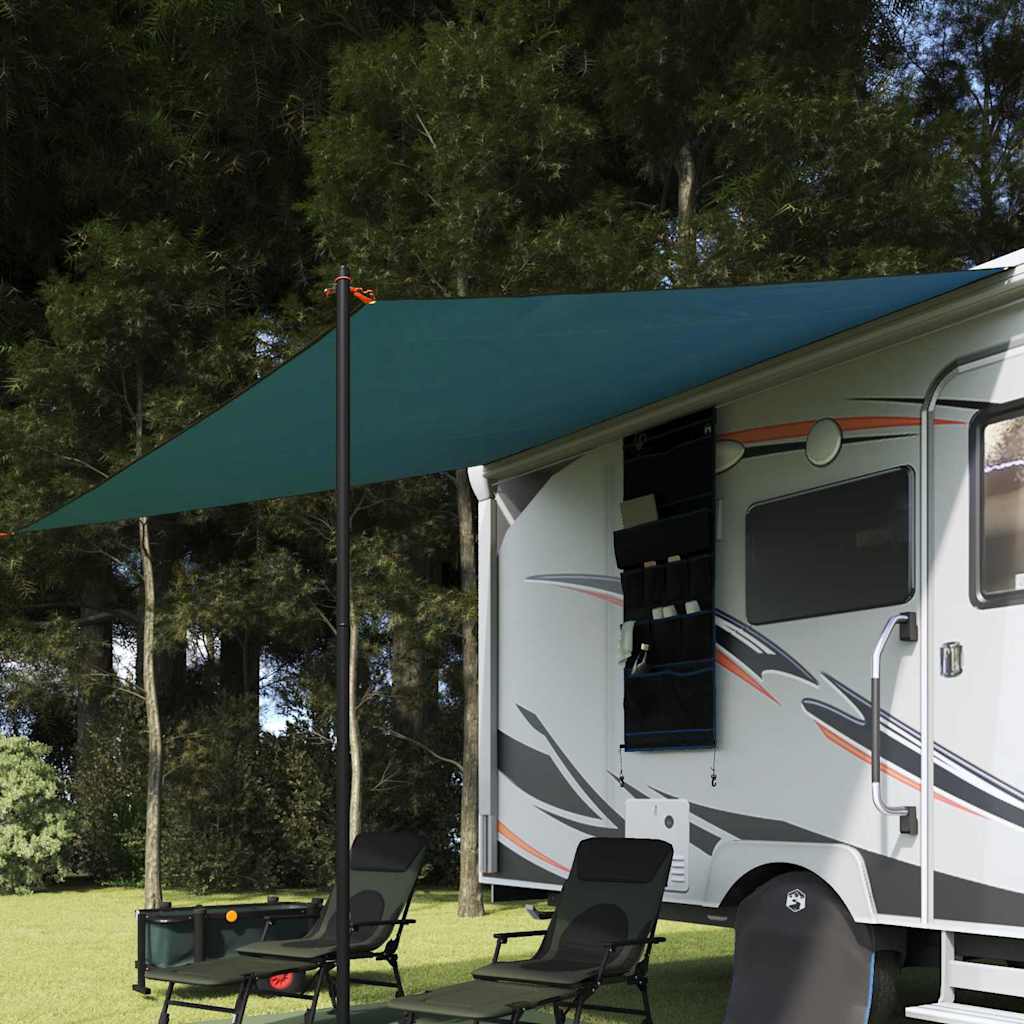 Karavano markizė 240 x 350 cm Atsparus vandeniui Mėlyna tafta