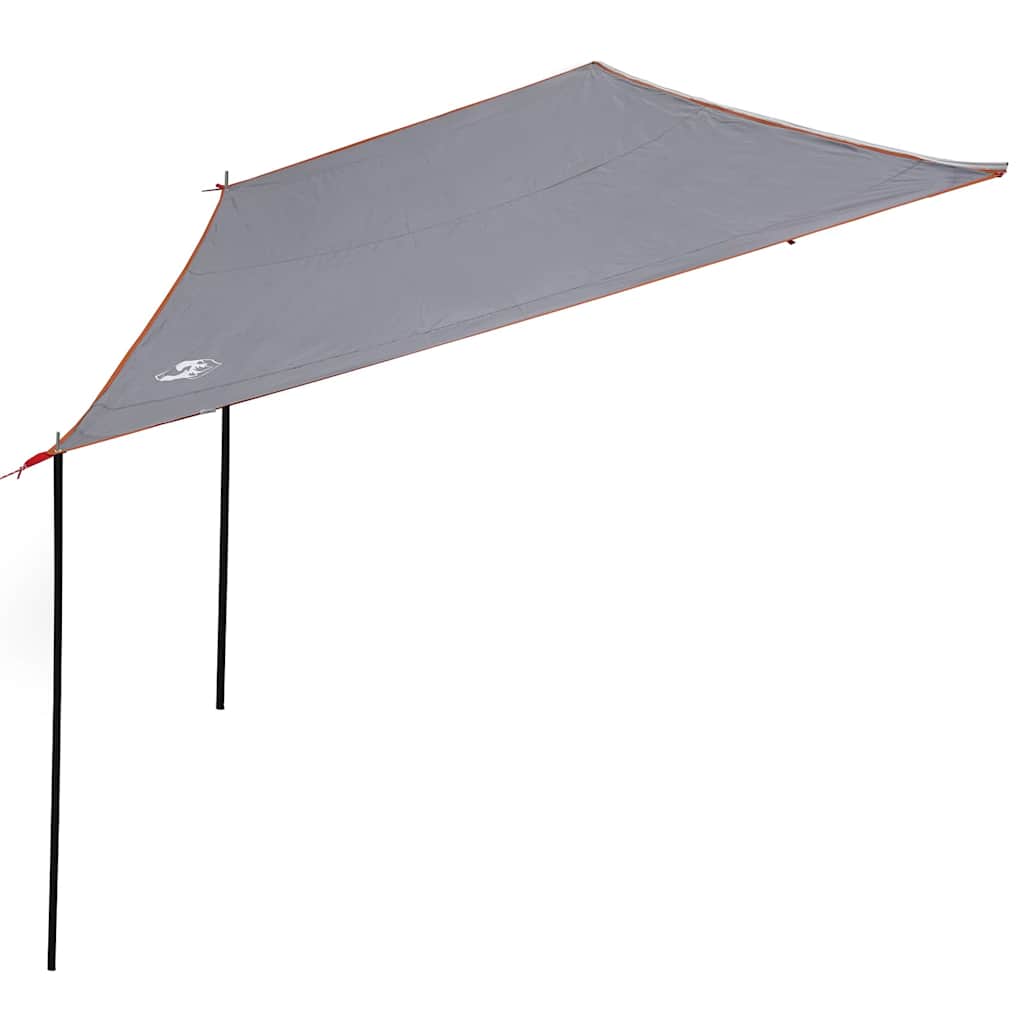 Karavano markizė Pilka ir oranžinė 240 x 350 cm tafta