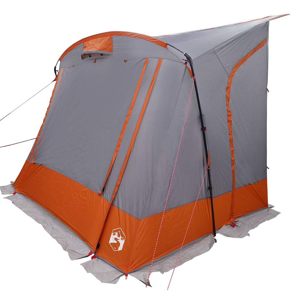 Bagāžnieka telts Pelēka un oranža 285 x 255 x 245 cm tafts