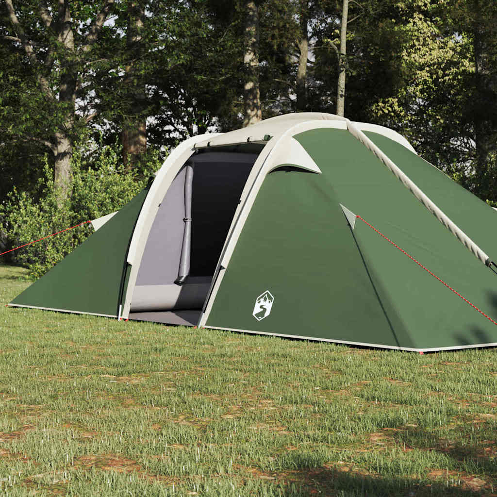 Tent with Roof Green and Black 510 x 240 x 156 cm Polyester