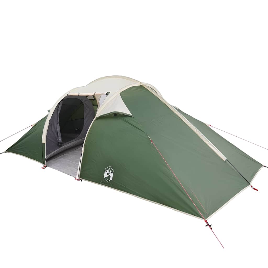Tent with Roof Green and Black 510 x 240 x 156 cm Polyester