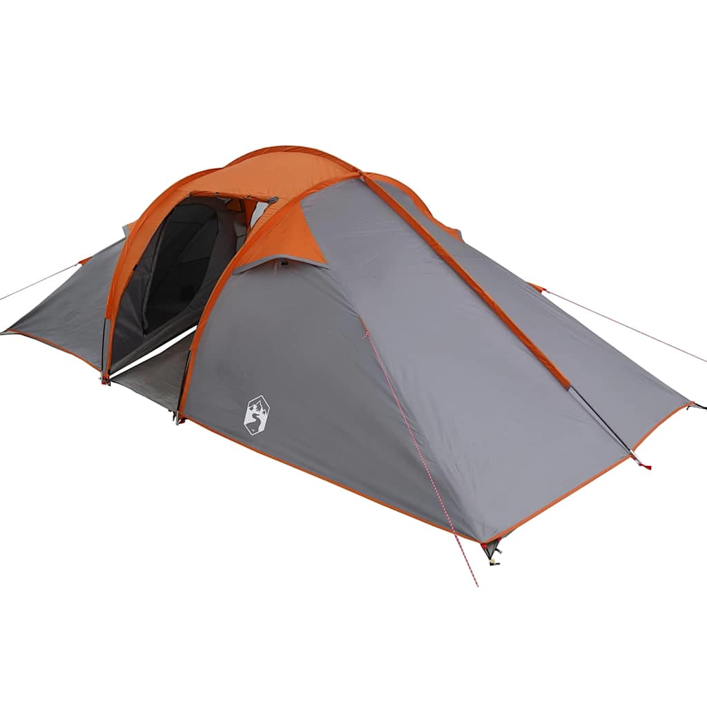 Tent with a roof Grey and orange and black 510 x 240 x 156 cm