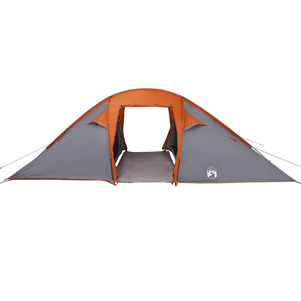 Tent with a roof Grey and orange and black 510 x 240 x 156 cm