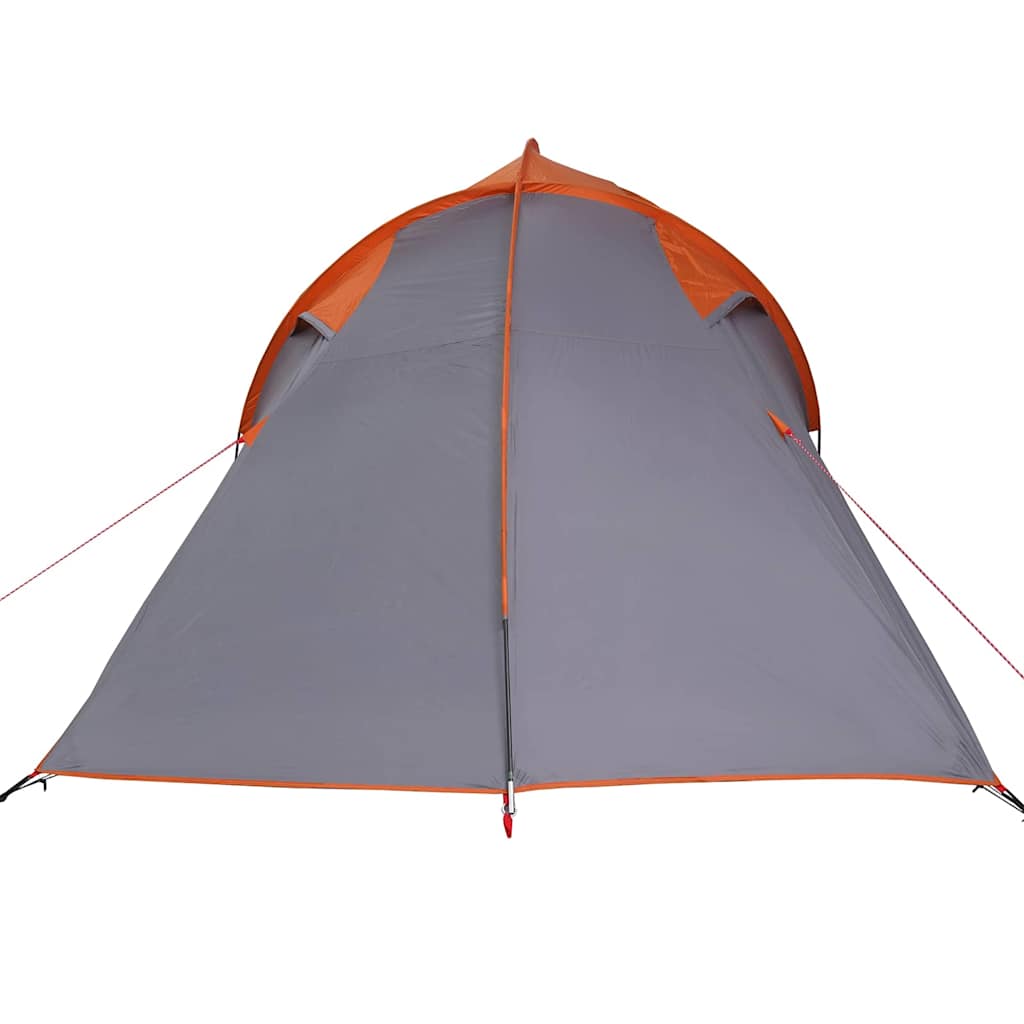 Tent with a roof Grey and orange and black 510 x 240 x 156 cm