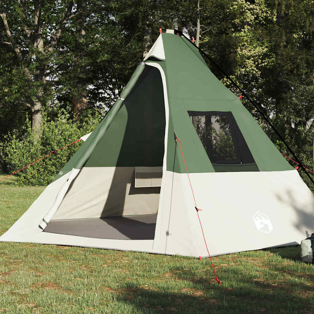 Tent with roof Other Green and black 383 x 338 x 217 cm