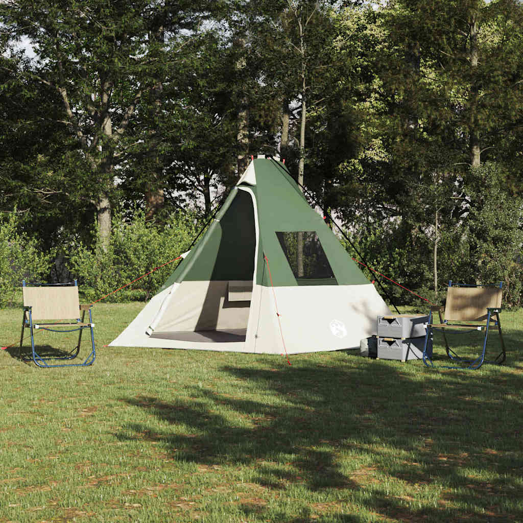 Tent with roof Other Green and black 383 x 338 x 217 cm
