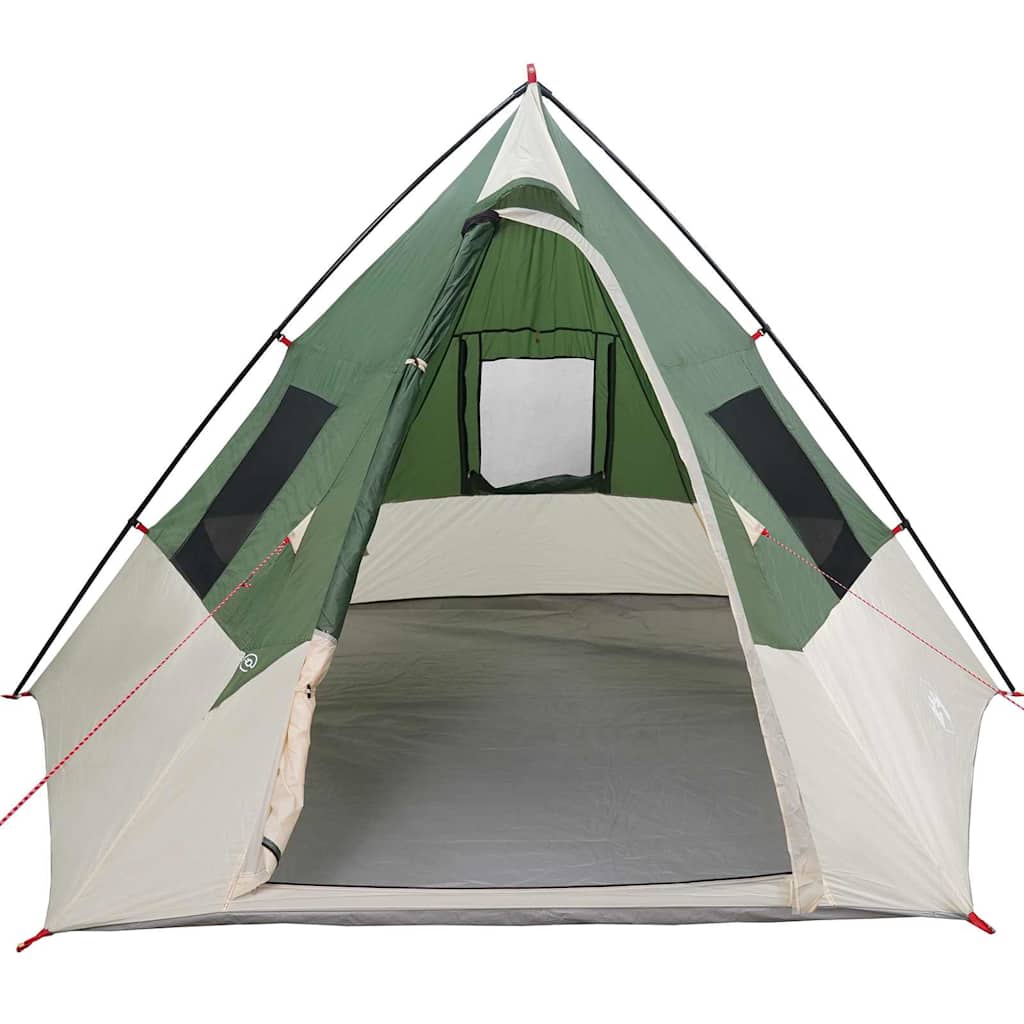 Tent with roof Other Green and black 383 x 338 x 217 cm