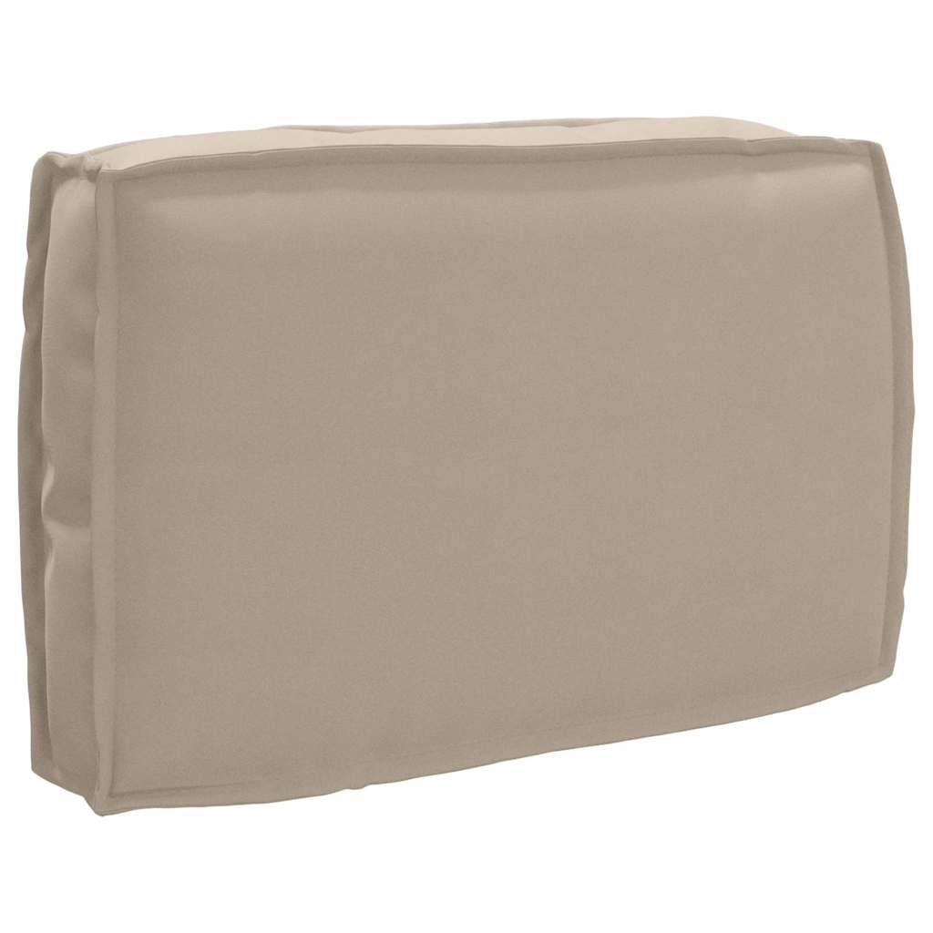 Pallet pagalvių rinkinys 2 pcs Taupe Oksfordo audinys