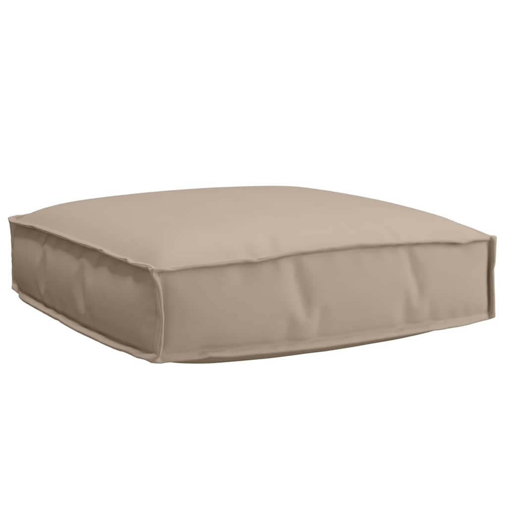 Pallet pagalvių rinkinys 2 pcs Taupe Oksfordo audinys