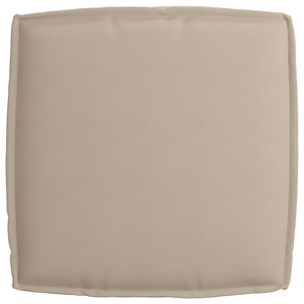 Pallet pagalvių rinkinys 2 pcs Taupe Oksfordo audinys