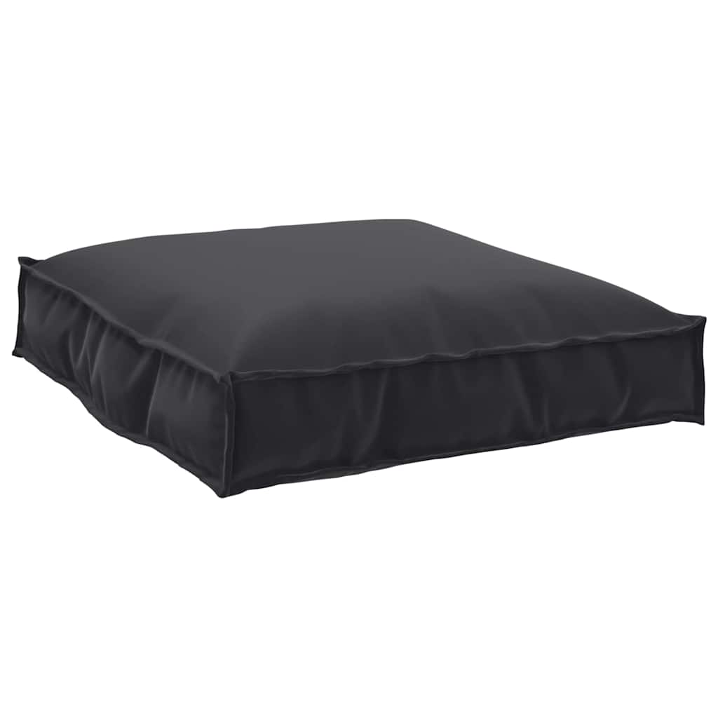 Pallet cushion set 2 pcs Black Oxford fabric