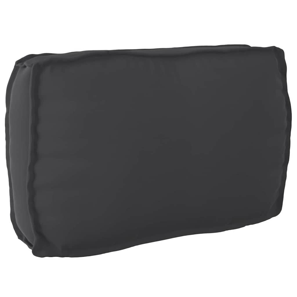 Pallet cushion set 2 pcs Black Oxford fabric