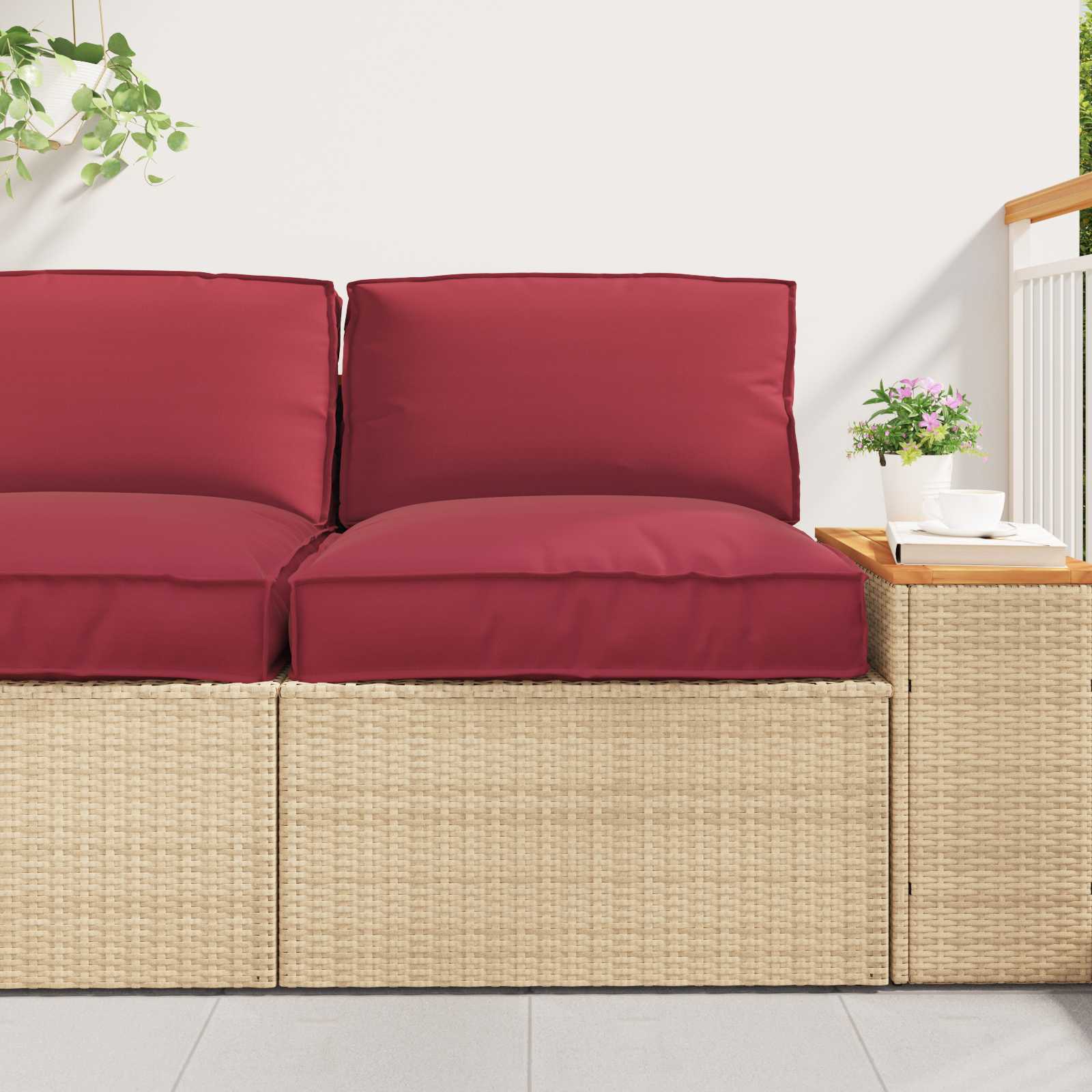 Pallet pagalvių rinkinys 2 pcs Juoda Oksfordo audinys