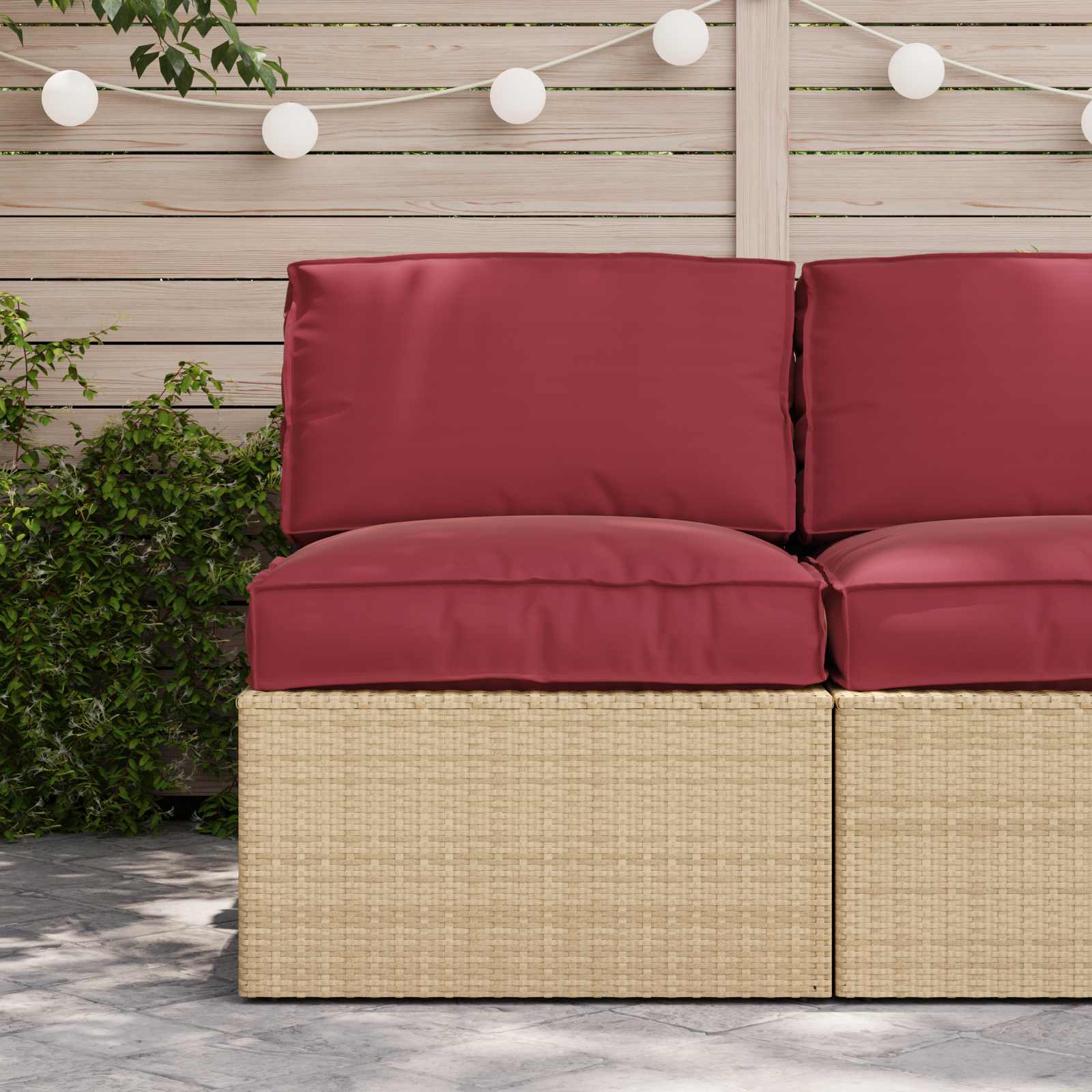 Pallet pagalvių rinkinys 2 pcs Juoda Oksfordo audinys