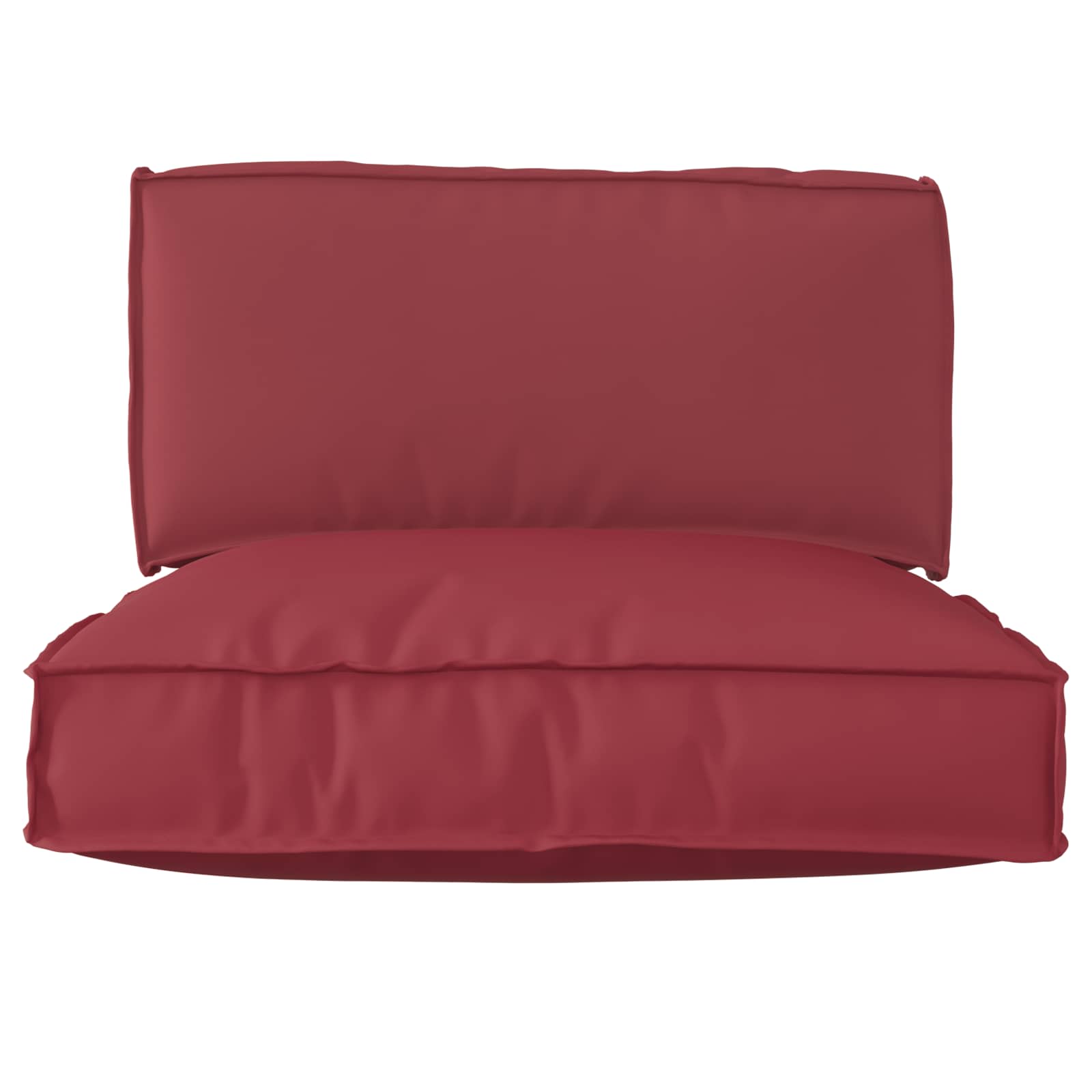 Pallet pagalvių rinkinys 2 pcs Juoda Oksfordo audinys