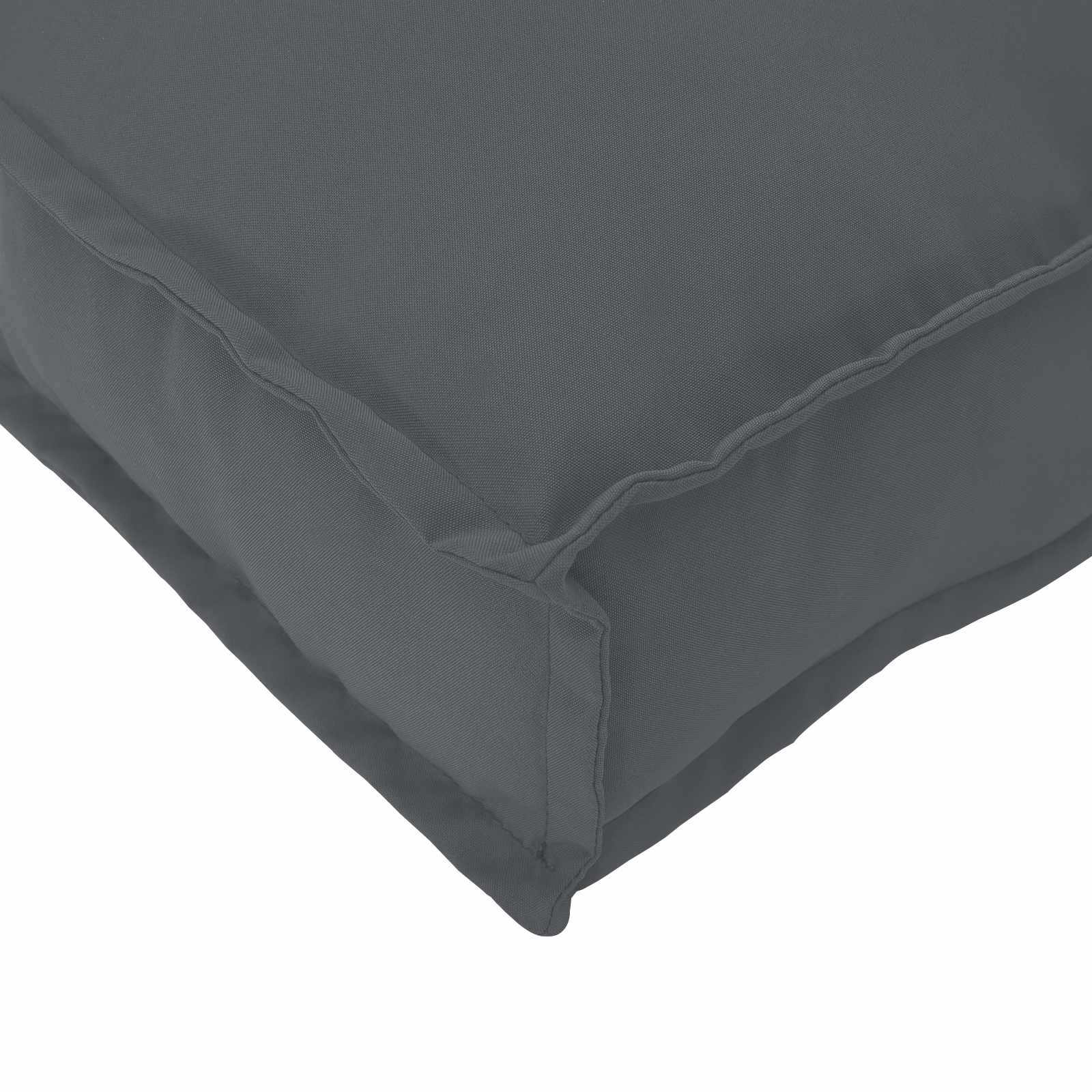 Pallet pagalvių rinkinys 2 pcs Antracitas Oksfordo audinys