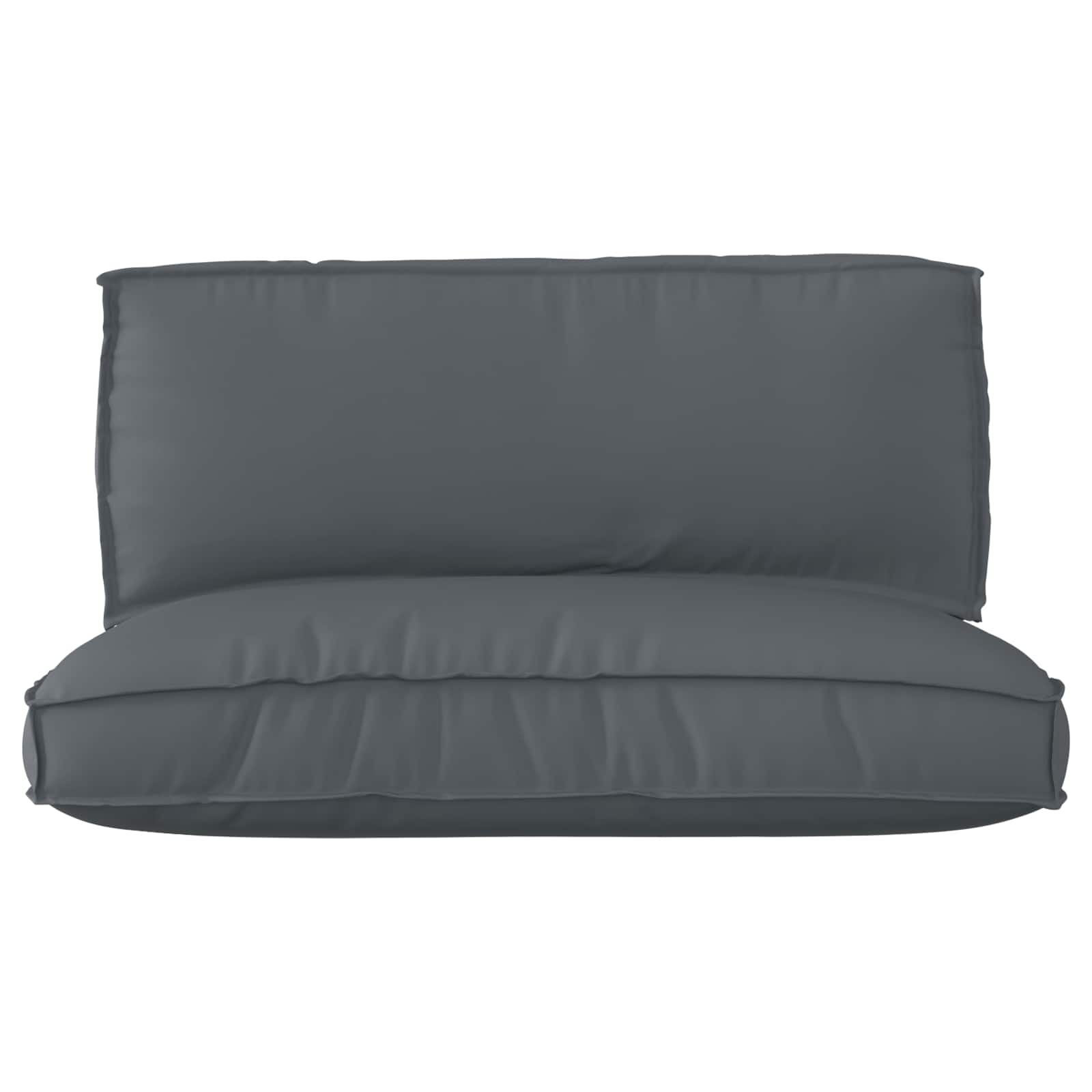 Pallet pagalvių rinkinys 2 pcs Antracitas Oksfordo audinys