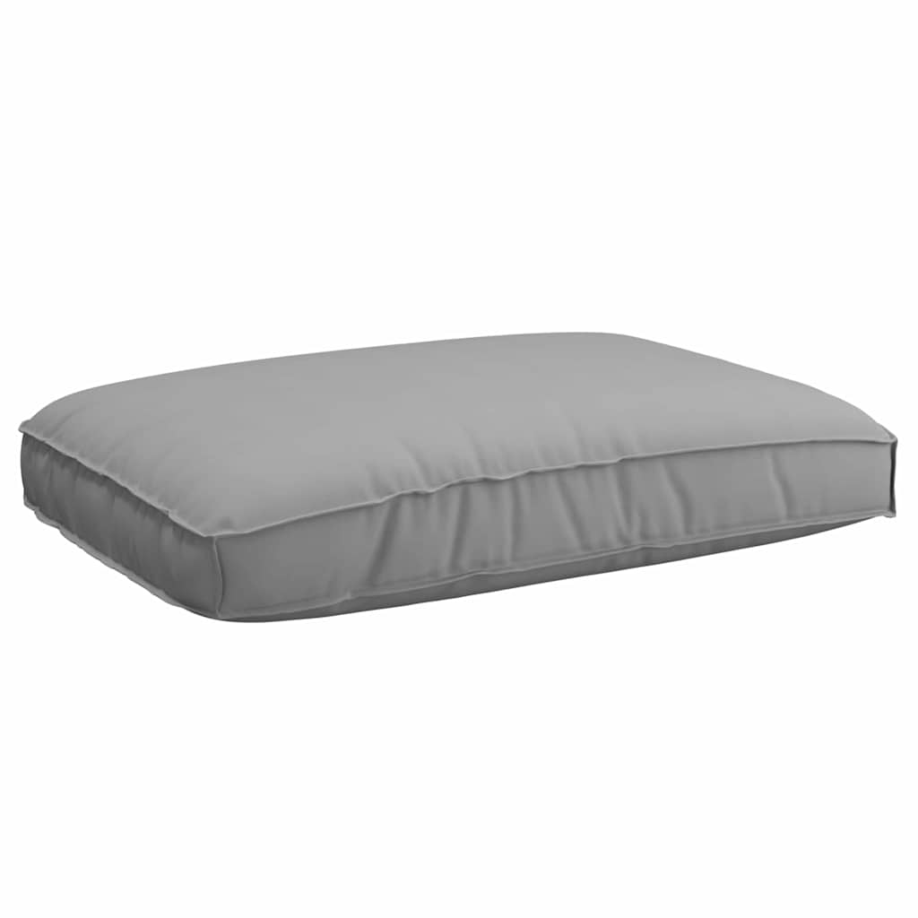Pallet pagalvių rinkinys 2 pcs Pilka Oksfordo audinys