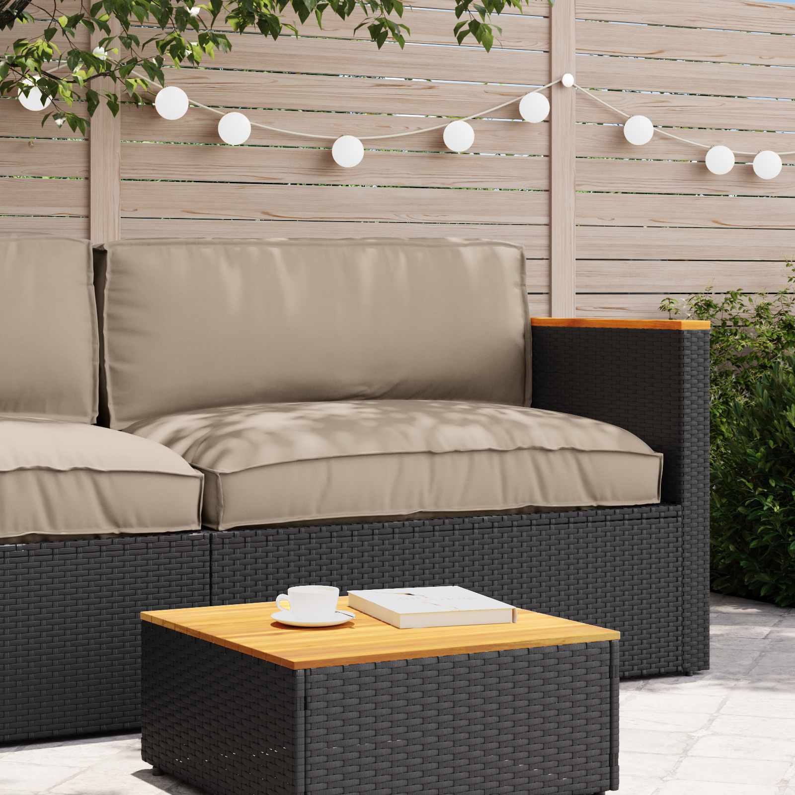 Pallet pagalvių rinkinys 2 pcs Tortora Oksfordo audinys