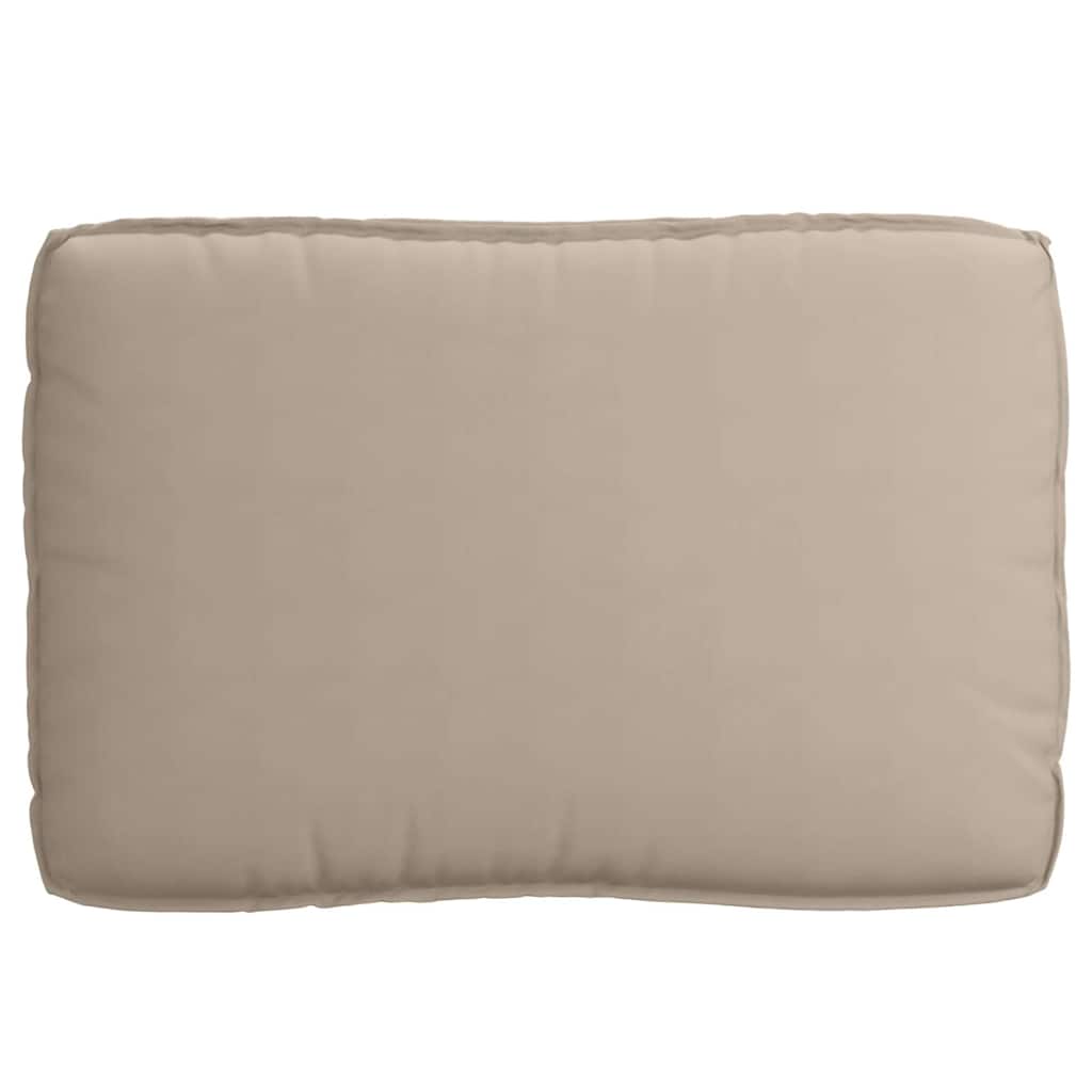 Pallet pagalvių rinkinys 3 pcs Taupe Oksfordo audinys
