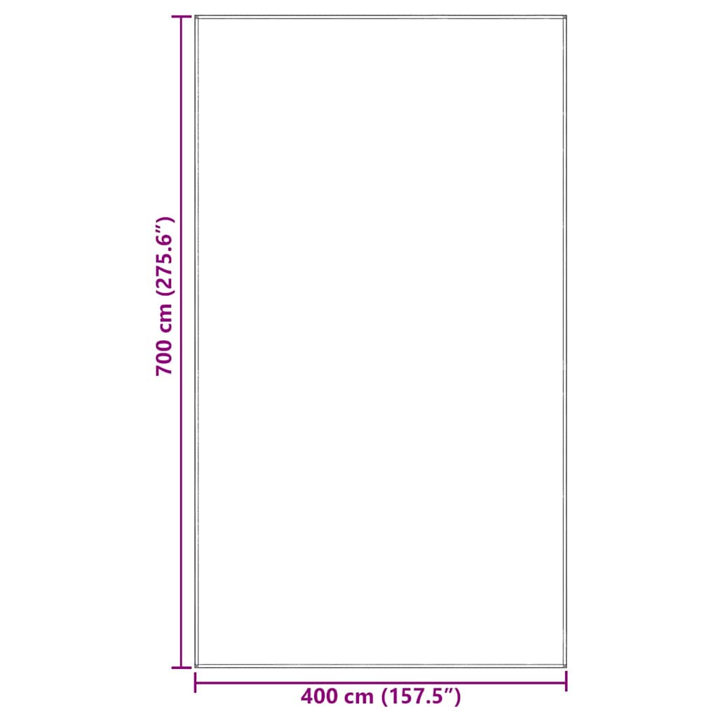 Palapinės kilimėlis Mėlyna ir Pilka 700 x 400 cm Polietilenas