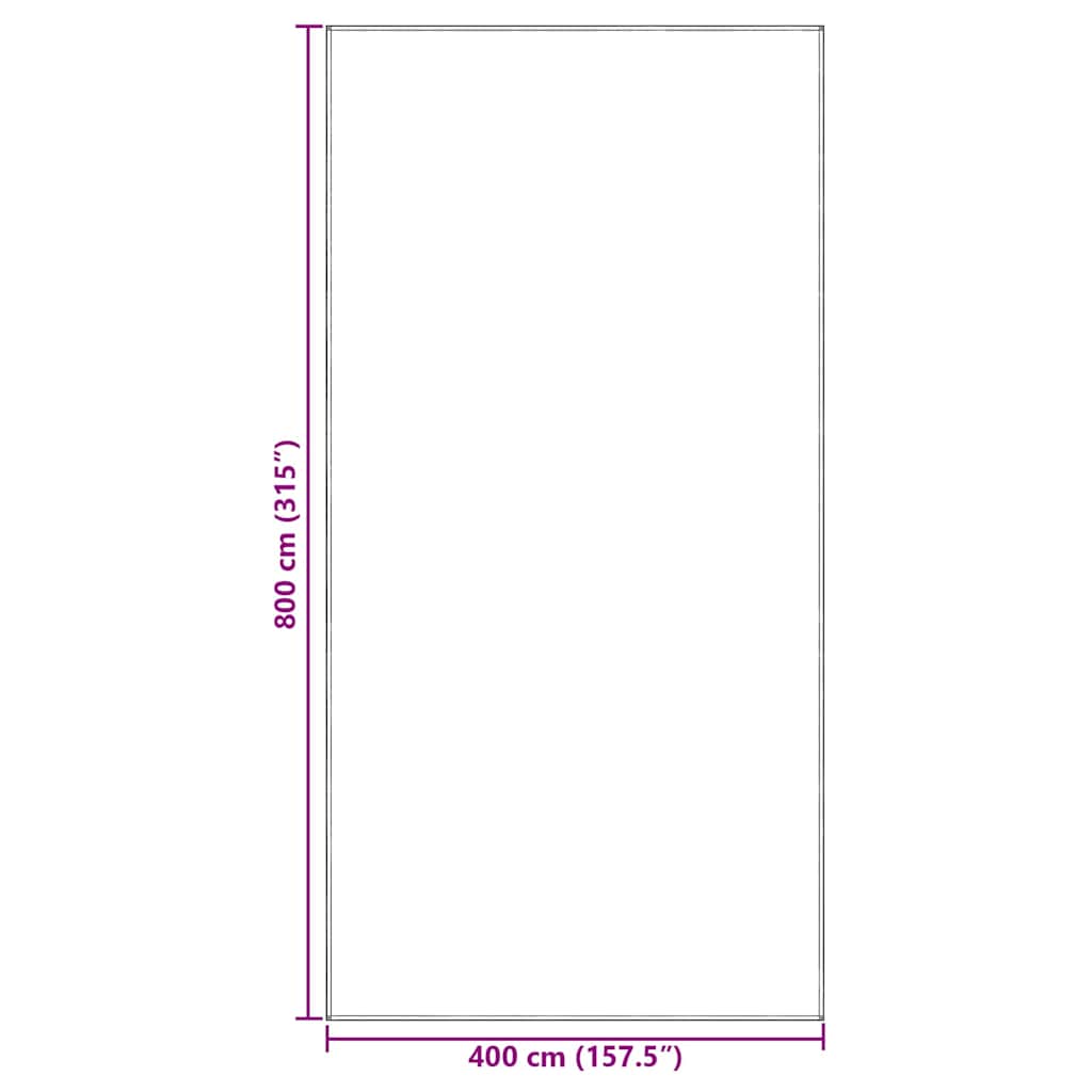 Palapinės kilimėlis Mėlyna ir Pilka 800 x 400 cm Polietilenas