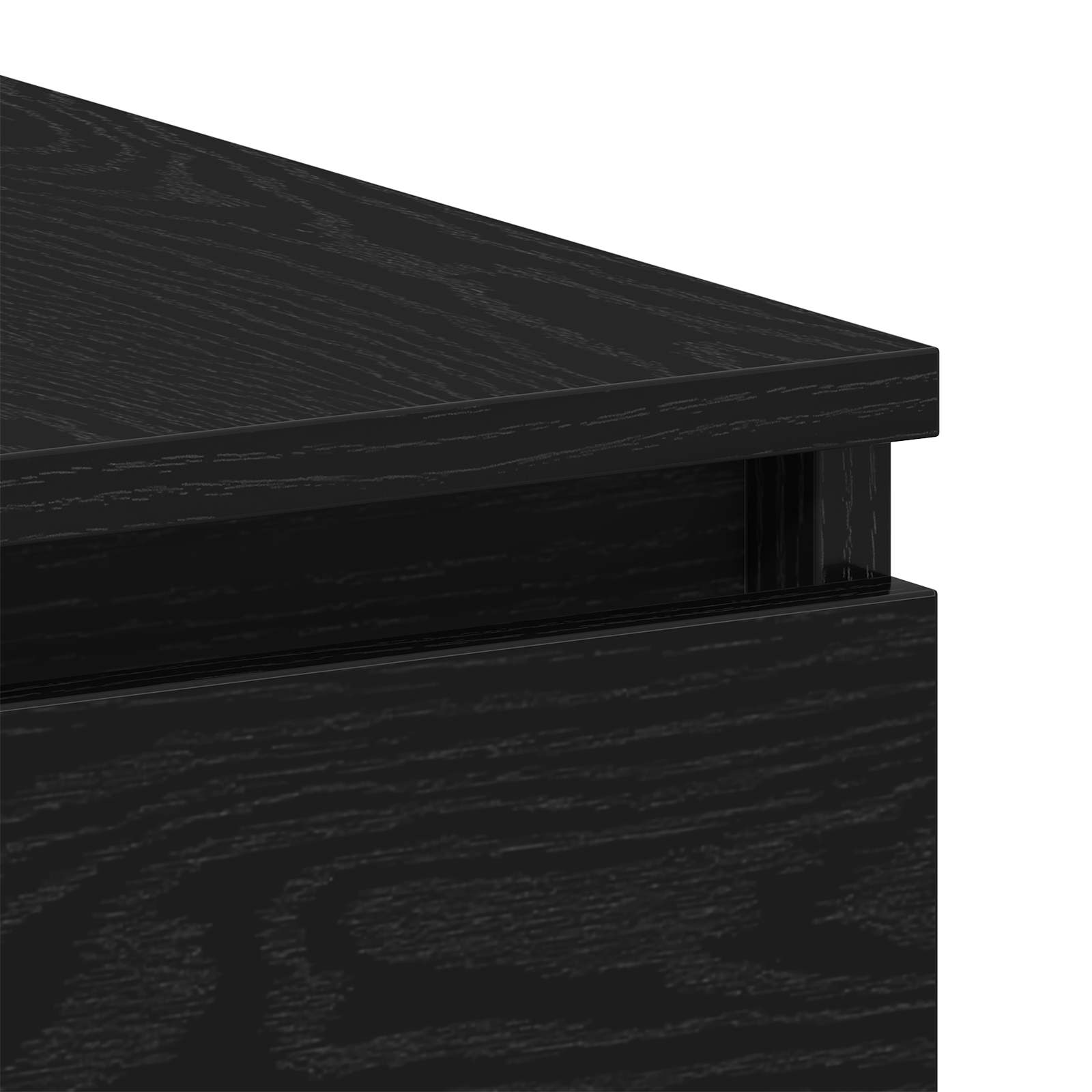 Desks 2 pcs Black 140x50x76 cm Engineered wood