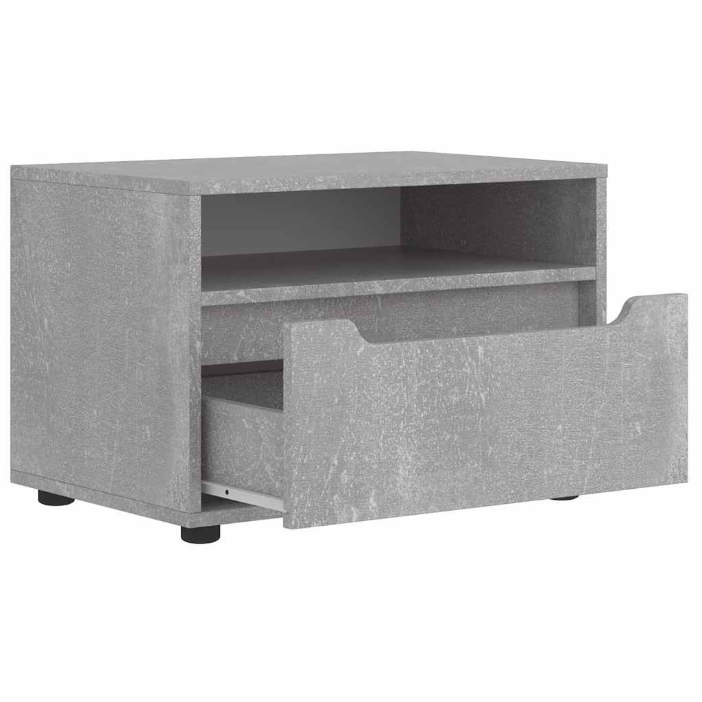 TV skapītis VISNES Betona pelēks 60x40x38 cm