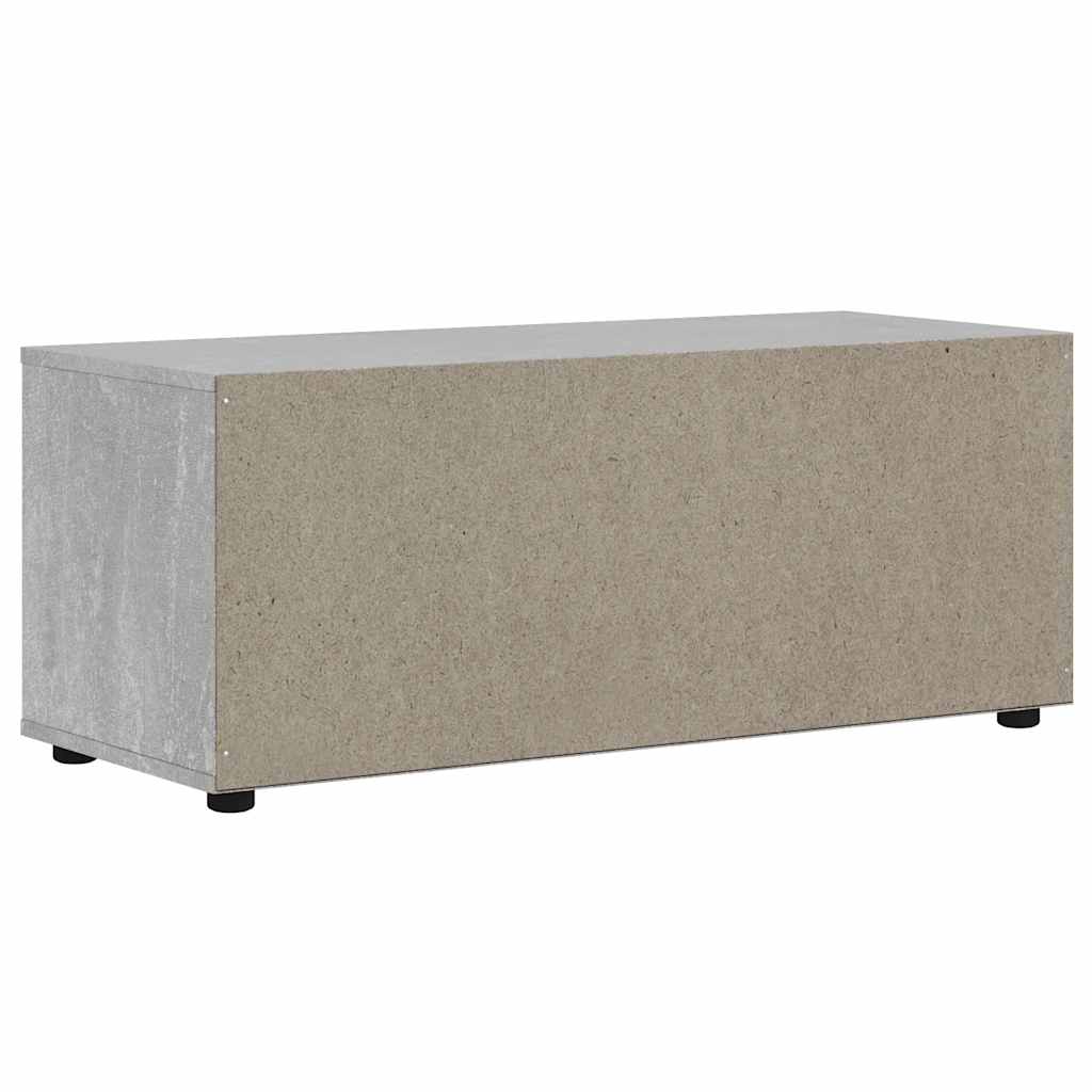 televizora galds VISNES Betona pelēks 100x40x38 cm