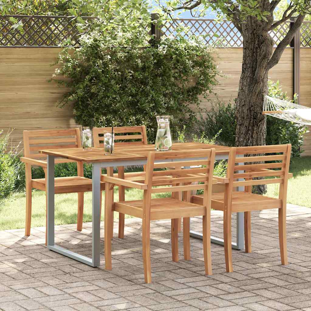 Sodo valgymo stalas Pilka 140 x 80 x 75 cm