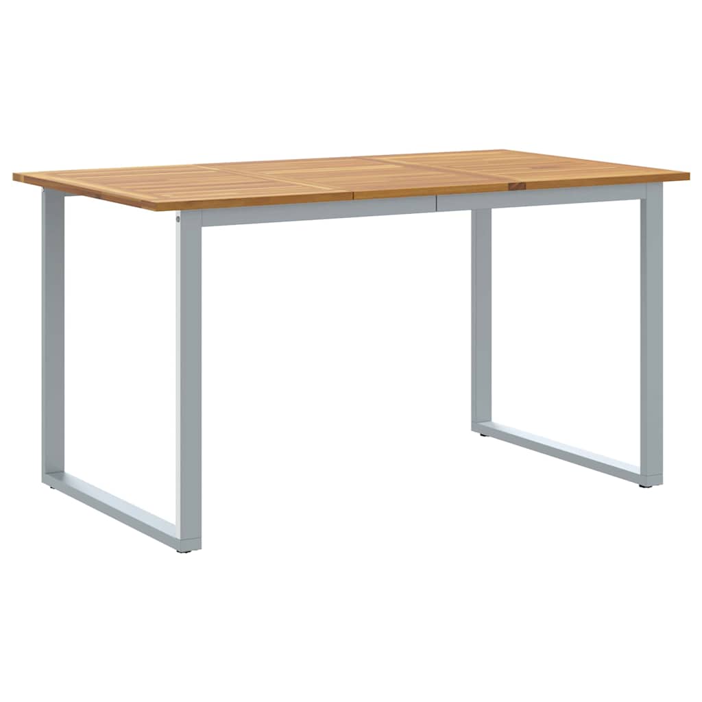 Sodo valgymo stalas Pilka 140 x 80 x 75 cm