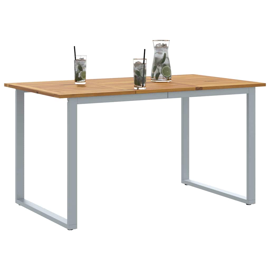 Sodo valgymo stalas Pilka 140 x 80 x 75 cm