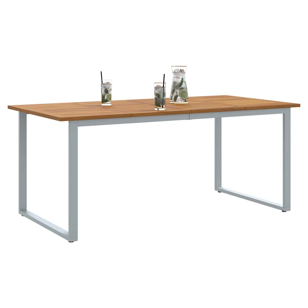 Sodo valgymo stalas Pilka 180 x 90 x 75 cm