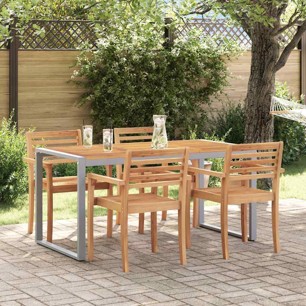 Sodo valgymo stalas Pilka 160 x 80 x 75 cm