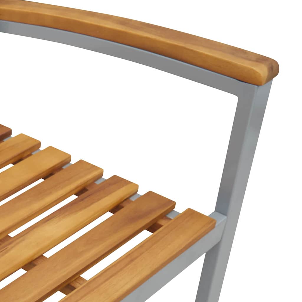Sodo Kėdė 4 pcs Ruda 56 x 57 x 87cm Akacijos medienos masyvas