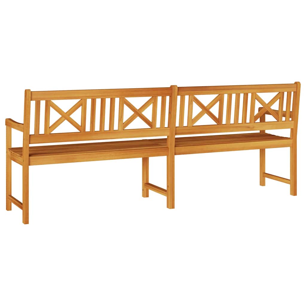 Dārza sols Brūns 220 x 56 x 90 cm Masīva akācijas koksne