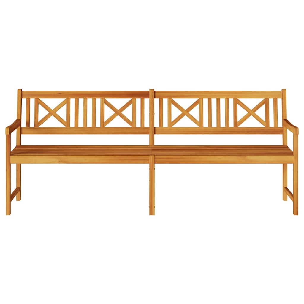 Dārza sols Brūns 220 x 56 x 90 cm Masīva akācijas koksne