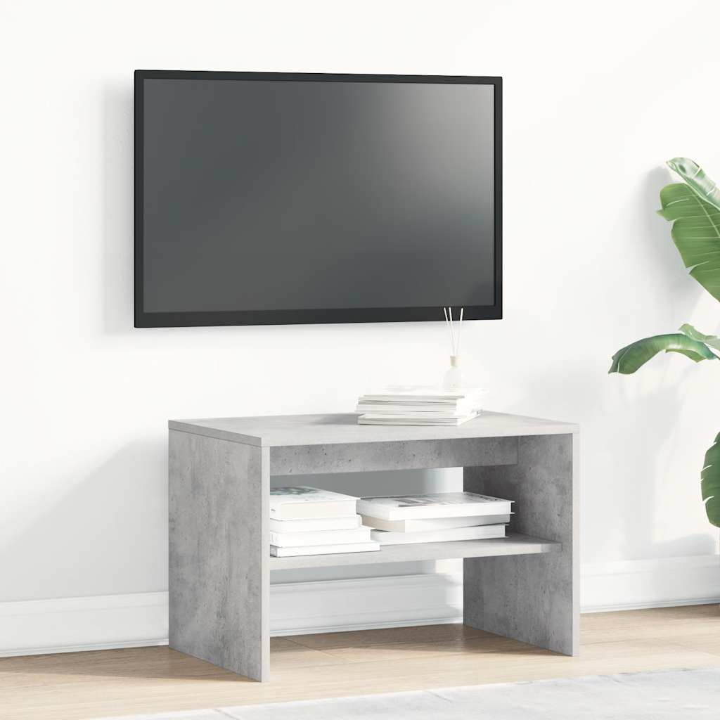 TV skapītis Betona pelēks inženierijas koks