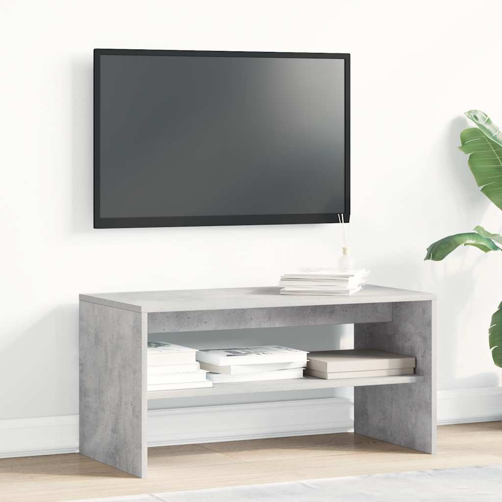 TV skapītis, tumši pelēks, 80x40x40cm, skaidu plāksne.