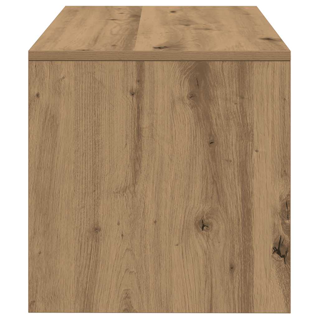 TV spintelė, artisano ąžuolo, 80x40x40cm, apdirbta mediena